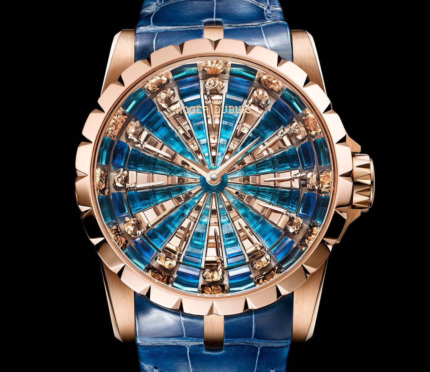Watch for men Roger Dubis Blue