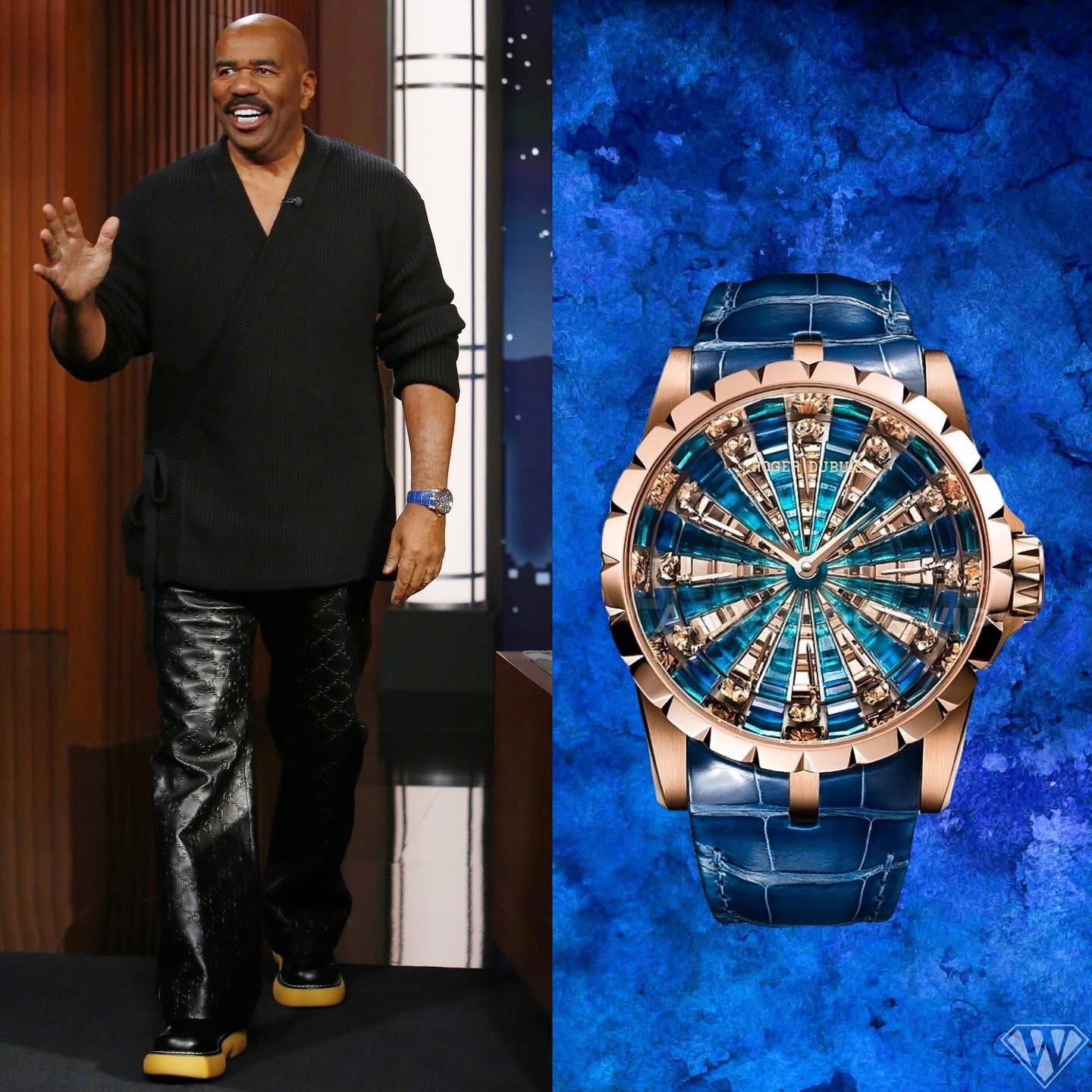Watch for men Roger Dubis Blue