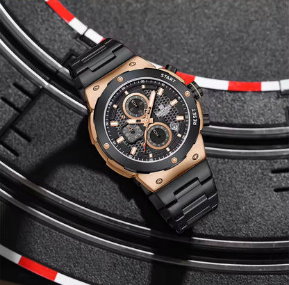 Kişi  Qol Saatı Naviforce 8072 Black/Rosegold